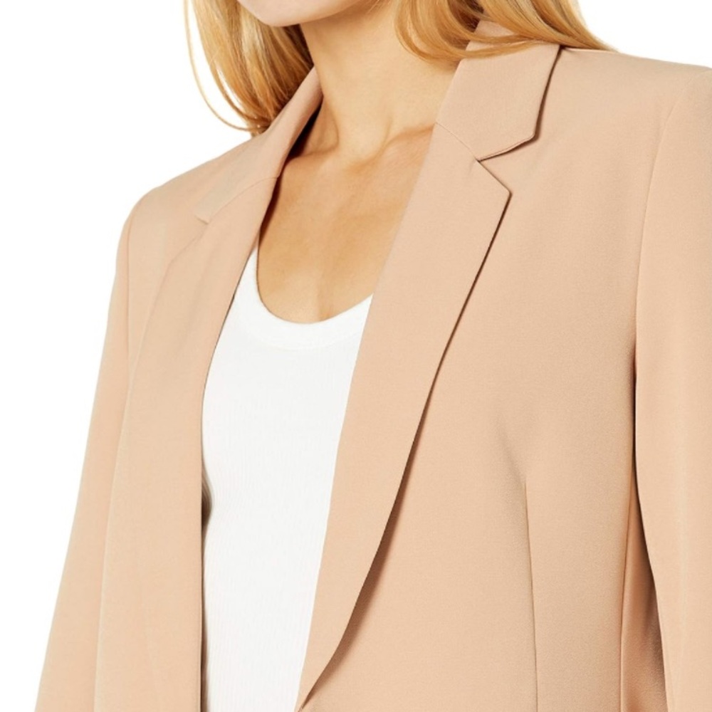 The Drop Tan Blake Long One Button Blazer Size XS - Picture 5 of 6